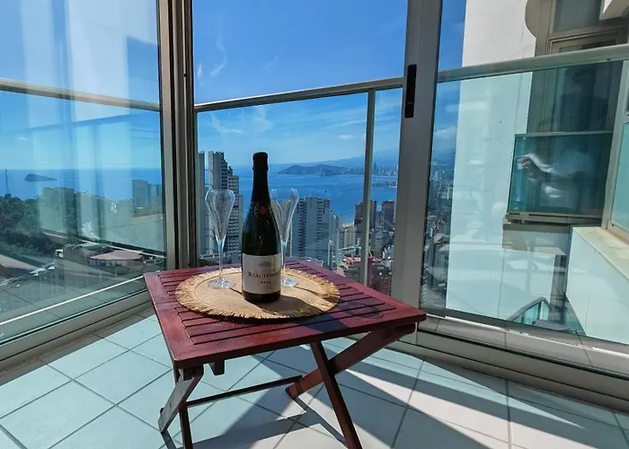Lägenhet Maravillosas Vistas Al Mar Benidorm